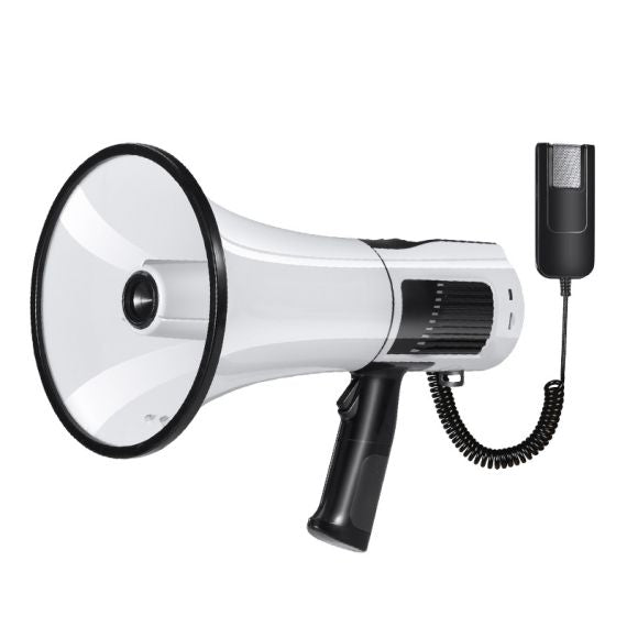 Megafono ricaricabile con Bluetooth USB/AUX/SD Megafono ricaricabile con Bluetooth USB/AUX/SD